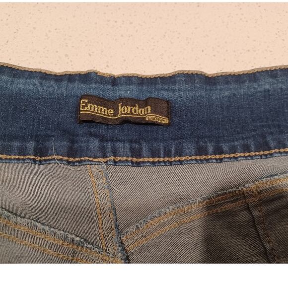 NEW Emme Jordan Women's Blue Jeans Pants Plus Size 20 - Picture 5 of 7